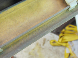 MERCEDES W202 2.0 94r LISTWA BŁOTNIKA PRAWY PRZÓD