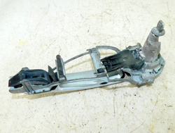 SKODA OCTAVIA II 2005r KLAMKA LEWY PRZÓD SREBRNA LA7W  