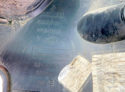 RENAULT KANGOO II 1.5 D 08r NAROŻNIK OBUDOWA ZAŚLEPKA LEWY TYŁ 8200557181