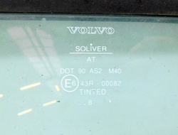 VOLVO FL6 612 180KM 1998r SZYBA DRZWI LEWA DOLNA