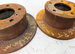 VW LT 28 II SPRINTER 2.5 99r TARCZE HAMULCOWE TYŁ 270MM PARA 