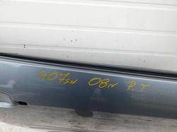 PEUGEOT 407 SW 1.6HDI 2008r DRZWI PRAWY TYŁ
