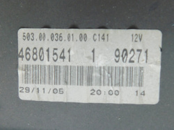 FIAT PANDA II 1.2 60KM 05r LICZNIK ZEGARY PRĘDKOŚCIOMIERZ 46801541