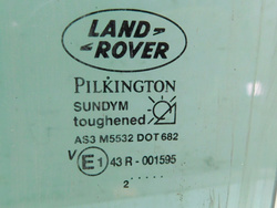 LAND ROVER FREELANDER I 03r 2.0TD4 SZYBA DRZWI LEWY TYŁ 5D