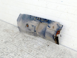 MB ACTROS MP3 MP2 NADKOLE OSŁONA KOŁA LEWY PRZÓD A9435203422