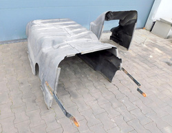 DAF XF 105 460KM 2012r WYGŁUSZENIE OSŁONA SILNIKA KABINY 1683840 KOMPLET 