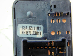 HONDA CIVIC VII 1.4 02r PRZEŁĄCZNIK PANEL LUSTEREK