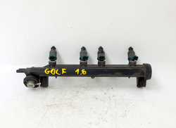 VW GOLF IV 1.6 97-03r LISTWA WTRYSKOWA WTRYSKIWACZE 06A133317A