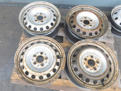 MERCEDES VITO W639 2004r FELGI STALOWE KOMPLET 4SZT 16 CALI 5X112 