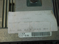 CITROEN C4 I 1.6HDI 90KM 07r STEROWNIK SILNIKA