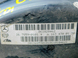 MERCEDES ML W163 2.7CDI 00r SERWO HAMULCOWE A1634300130