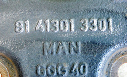 MAN TGX LIFT 18r 460KM EURO 6 MOCOWANIE RESORA LEWE 81413013301