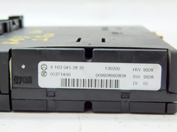 MERCEDES ML W163 2.7CDI 00r MODUŁ STEROWNIK KOMFORTU A1635452332