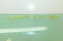 TOYOTA COROLLA E12 2.0 SZYBA DRZWI PRAWY TYŁ KOMBI