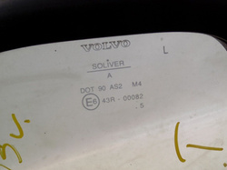 VOLVO FL 220 05r SZYBA KABINY KAROSERYJNA LEWA TYŁ