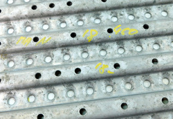 MAN TGX LIFT 2018r EURO 6 XLX PODEST ROBOCZY DŁUGI BLACHA LEWY NA ZBIORNIK 