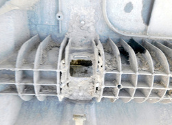 MB ACTROS MP4 12r EURO 5 NADKOLE BŁOTNIK LEWY TYŁ