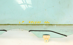 RENAULT KOLEOS I 2.0D 09r SZYBA DRZWI LEWY PRZÓD