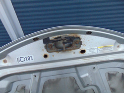 CHRYSLER PT CRUISER 2002r - MASKA POKRYWA SREBRNA