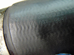 MERCEDES SPRINTER I W903 2.2 PRZEWÓD INTERCOOLERA