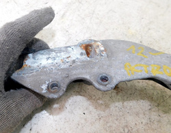 MB ACTROS MP4 12r EURO 5 MOCOWANIE ŚLIZG ZDERZAKA PRAWY A9608807765 