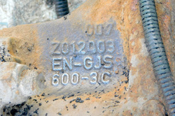 MERCEDES ECONIC 957.661 03r ZACISK HAMULCOWY LEWY PRZÓD 