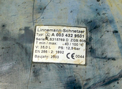 MERCEDES ECONIC 957.661 03r OM906 ACTROS ATEGO ZBIORNIKI POWIETRZA 