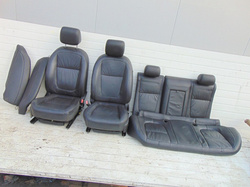 JAGUAR XF 08r SEDAN FOTELE SIEDZENIA SKÓRA KOMPLET