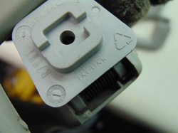 JAGUAR XF 08r UCHWYT PRZÓD RĄCZKA Z PODSUFITKI 2sz