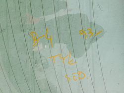 AUDI 80 B4 1.9 TDI  94r SZYBA TYŁ SEDAN