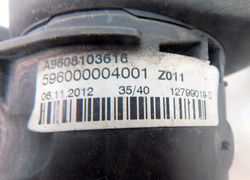 MB ACTROS MP4 12r EURO 5 LUSTERKO PRAWE KOMPLETNE A9608103616