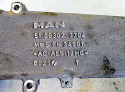 MAN TGX LIFT 2018r 460KM EURO 6 RURA PRZEWÓD KOLANO WODY 51.06302-3704