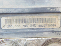 CITROEN BERLINGO PARTNER I 1.6HDI 08r POMPA ABS 0265800738