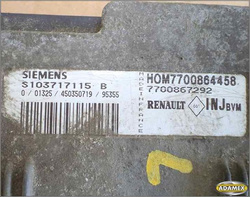 RENAULT LAGUNA I 1.8 95r - KOMPUTER S103717115B 