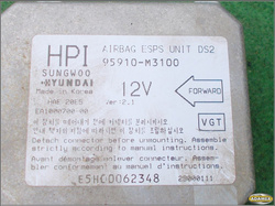 KIA JOICE 2.0 16V 01r - SENSOR AIR BAG 95910-M3100