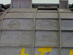 SSANGYONG KYRON 2.0D 08r KLAMKA DRZWI TYŁ LEWY