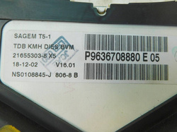 PEUGEOT 307 SW 2.0 HDI 03r WENTYLATOR DMUCHAWA NAGRZEWNICY NAWIEWU 