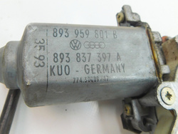 AUDI 80 B4 2.0 B 94r PODNOŚNIK MECHANIZM SZYBY LEWY PRZÓD 893959801B
