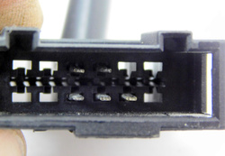 VW POLO III 1.4B 01r LIFT LUSTERKO PRAWE KOMPLETNE SREBRNY LA7W 5 PIN