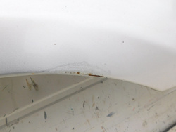 TOYOTA COROLLA VERSO E120 2.0D 2005r BŁOTNIK PRAWY PRZÓD LAKIER 1C0