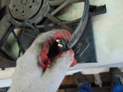 MERCEDES A W168 00r WENTYLATOR CHŁODNICY