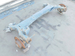 RENAULT SCENIC II 1.5 DCI  BELKA TYLNA KOMPLETNA 