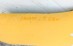 RENAULT KANGOO II 1.5 D 08r BŁOTNIK LEWY PRZÓD