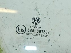 VW GOLF II MK2 91r 5D  SZYBA Z DRZWI PRAWA PRZÓD