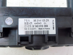 CITROEN XSARA PICASSO 1.8 01r PANEL KLIMATYZACJI NAWIEWU 96314105ZR