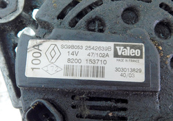 RENAULT LAGUNA II 03r 1.8 ALTERNATOR 8200153710