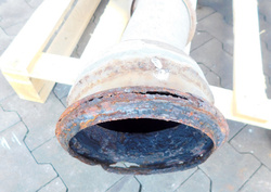 DAF XF 105 CF 460KM 12r RURA WYDECHOWA TŁUMIKA KATALIZATORA 