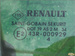 RENAULT LAGUNA II 04r HB - SZYBA DRZWI PRAWY TYŁ