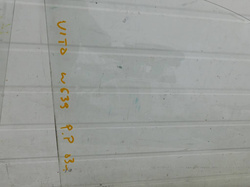 MERCEDES VITO W639 2004r SZYBA PRAWY PRZÓD