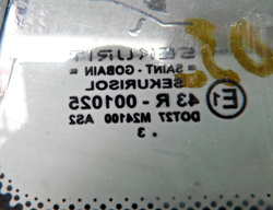 SAAB 9-3 93 II 2.2 TID 125KM 03r SZYBA KAROSERYJNA PRAWY TYŁ 